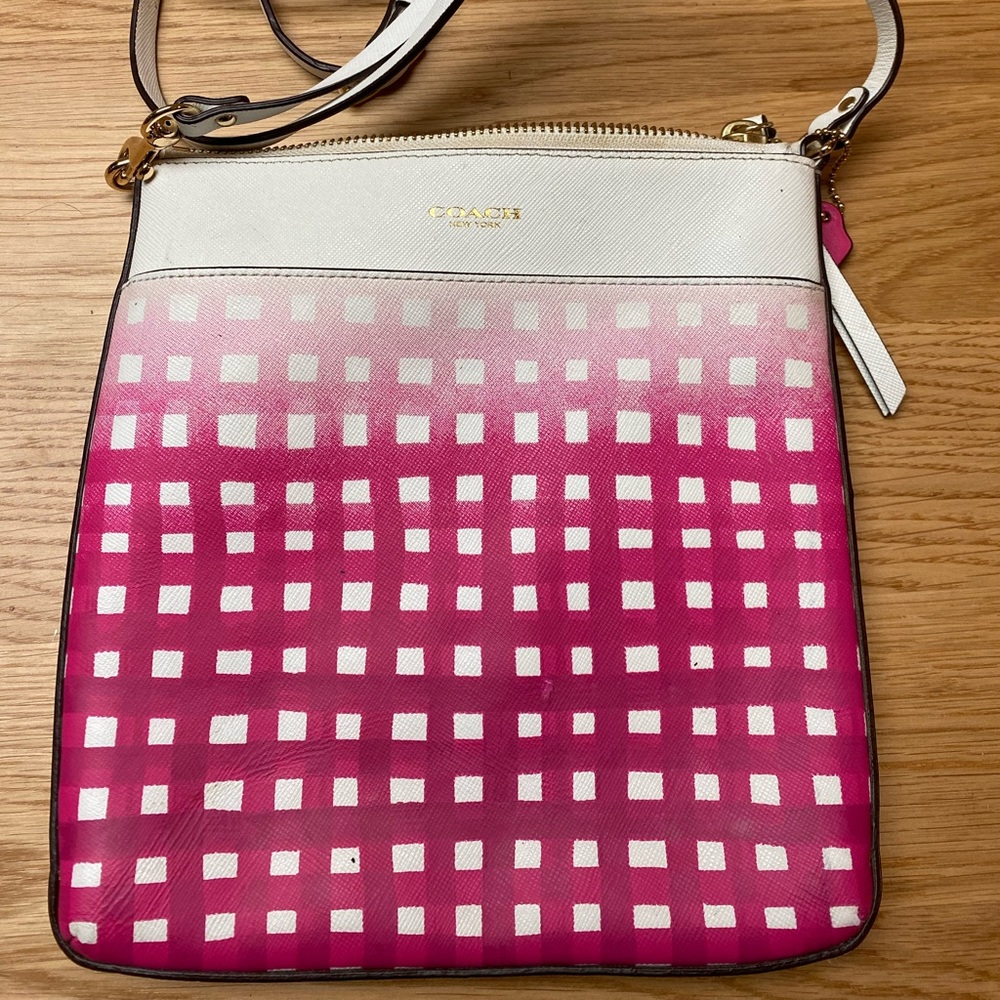 Small coach purse used.